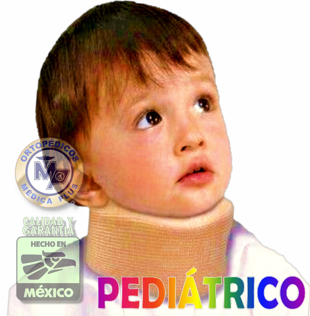 COLLARIN BLANDO CERVICAL THOMAS PEDIATRICO O INFANTIL
