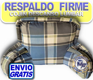 Almohada Lumbar de Dom para Cama o Sofá - Ciberdescans